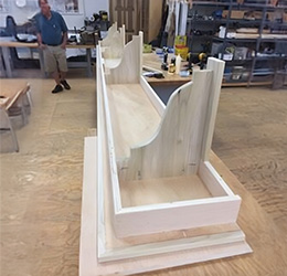 Custom shelf